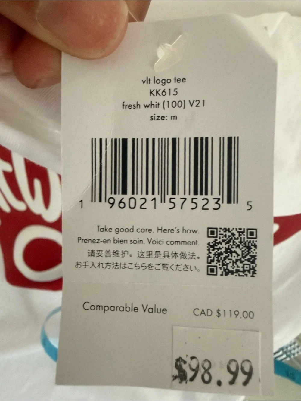 kate spade Valentines Logo Tee in White Crewneck Top with Red Heart Cotton